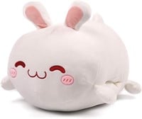 ARELUX Bunny Plush Pillow Stuffed Animal Snuggly P
