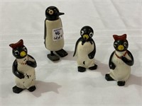 Lot of 4 Vintage Penguins Including Ramp Walker-