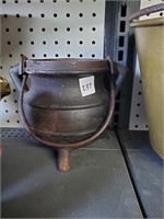 Cast Iron Fireplace Starter Pot