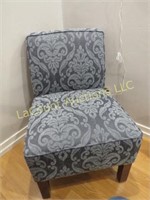 nice small armless accent chair