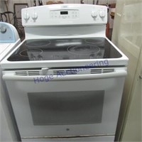 GE Electric Stove, glass top