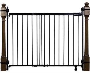 INFANT METAL BANISTER & STAIR SAFETY BABY GATE,