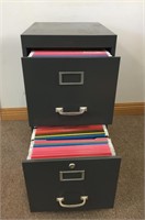 2 DRAWER FILING CABINET WITH HANGINIG FILES