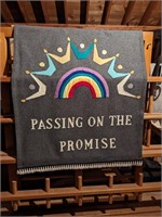 Vtg Religious Banners - Passing on the Promise (3)