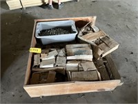 tote of tile & bolts
