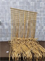 Bamboo doorway beads