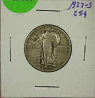 1927-S Standing Liberty Quarter VF