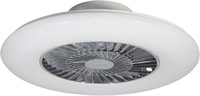 Ceiling Fan LED Chandelier  Dimmable  Remote