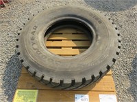(1) Goodyear 11.00R22 Tire