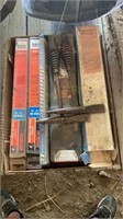 Assorted welding rods