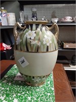Hand Painted Nippon Vase & Ginger Jar