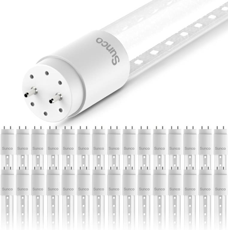 Sunco 30 Pack T8 LED Tubes 4FT Replacements