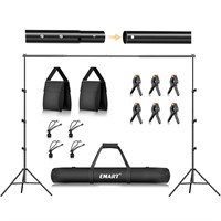 EMART 8.5 x 10 ft Photo Backdrop Stand, Adjustable