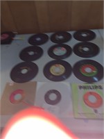 GREAT TITLES ON THESE 45'S VINYLS