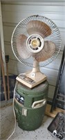 5-gal. Igloo Drinking Cooler & Fan - Need