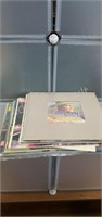 15 vintage country western 33 RPM vinyl records -