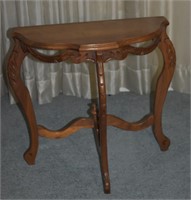 Wooden Foyer Side / Low Set Console Table