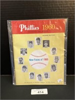 1960s Phillies Paper Yearbook.