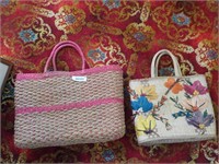 2 Woven bags