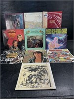 LOT OF 10 1960’S-80’S RECORD ALBUMS