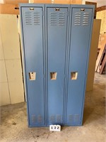 3 Unit Locker Section