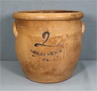 Pennsylvania 2-Gallon Stoneware Jar