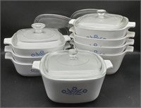 (X) Corningware Baking Dishes  1 3/4 Qt, 1 1/2