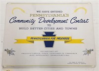 "Pennsylvania's Community Development Contest"