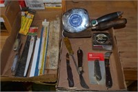 Sawsall Blades, Electricians Knife, Tape Measures
