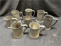REED AND BARTON REVERE PEWTER MUGS