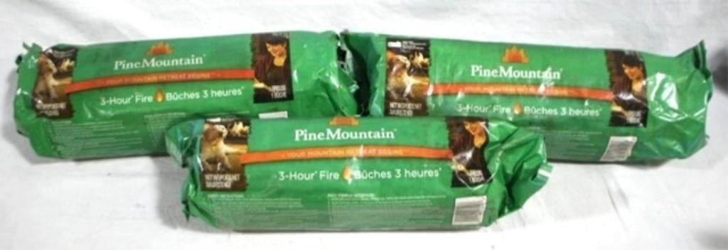 3 Pine Mountain 3-Hour Fire Logs