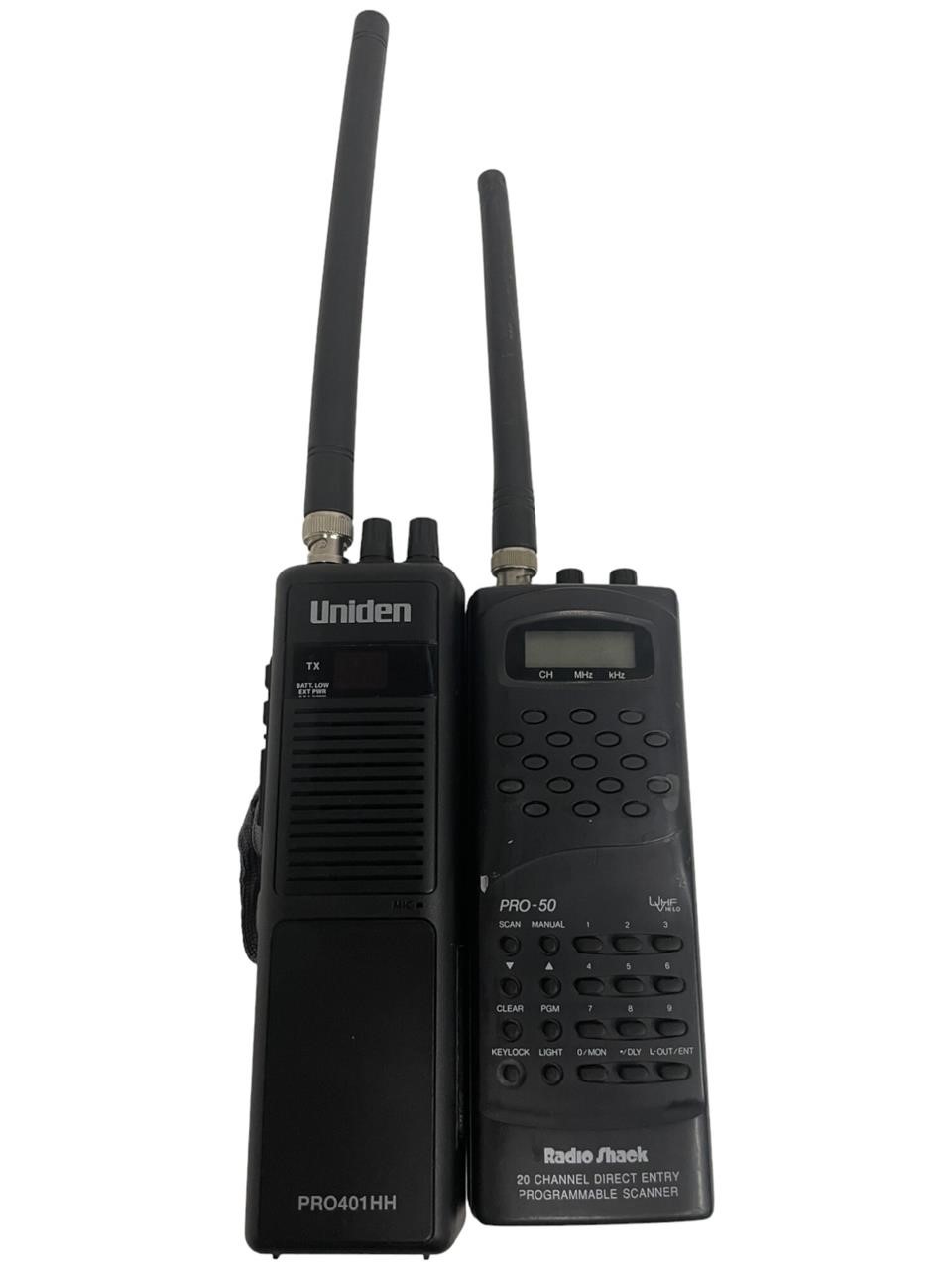 2-WAY RADIO AND SCANNER