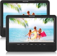 WONNIE 10'' Dual Car DVD Player Portable ( In