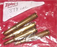 4 RDS. COLLECTOR AMMO - 378 WEATHERBY  MAG. CAL