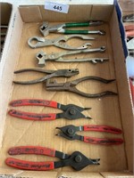 SPECIALTY WRENCHES, SNAP RING PLIERS