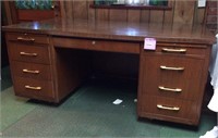 Extra large mid century CEO desk