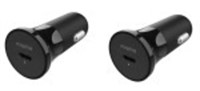 (SEALED) 2 PIECES MOPHIE 18W USB-C PD CAR CHARGER