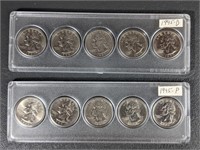 1995 State Quarter Sets, D & P Mints