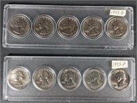 1993 State Quarter Sets, D & P Mints