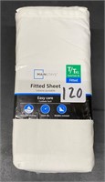 MainStays Fitted Sheet, Twin/Twin XL, New