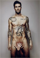 Autograph COA Adam Levine Photo