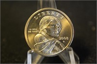 2008-D Uncirculated Sacajawea Dollar Coin