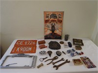 Anheuser-Busch Plaque, Fishing Lures & More