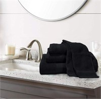 GLAMBURG Ultra Soft 7-Piece Towel Set - 100% P