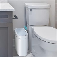 JOYBOS Bathroom Trash Can,3 Gallon Waterproof