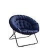 Urban Shop Rocking Saucer Chair  blue