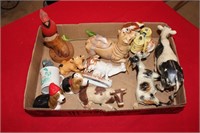 Box of Misc. Animal Figurines