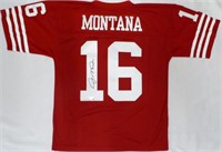 49ers Joe Montana Signed Jersey Size 44 Fanatics