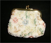 Jolle's original floral beaded bag with