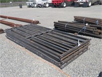 (2) 10' Heavy Duty GoBob Weld On Livestock Gates